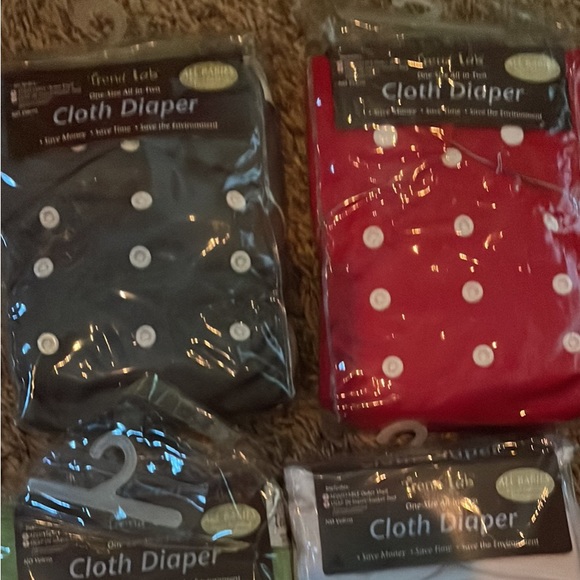 16 Brand new trend lab cloth diapers - Picture 2 of 2